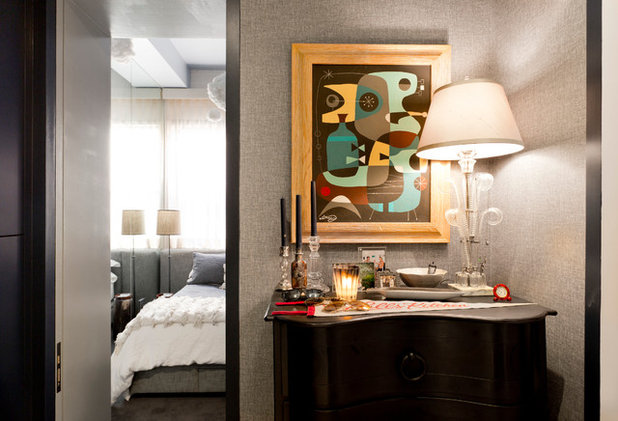 Eclectic Hallway & Landing by Rikki Snyder